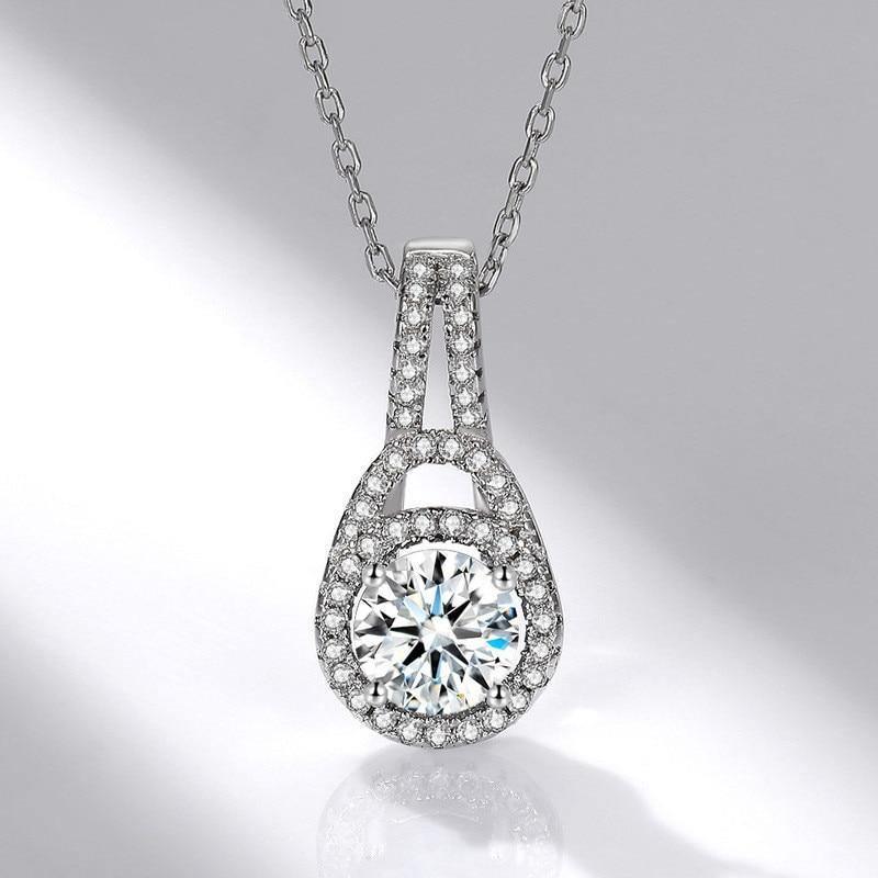 925 Silver AAA+ Cubic Zirconia Diamonds Colourful Fine Jewelry Pendants For Women - The Jewellery Supermarket