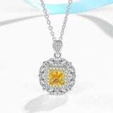925 Silver AAA+ Cubic Zirconia Diamonds Colourful Fine Jewelry Pendants For Women - The Jewellery Supermarket