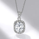 925 Silver AAA+ Cubic Zirconia Diamonds Colourful Fine Jewelry Pendants For Women - The Jewellery Supermarket