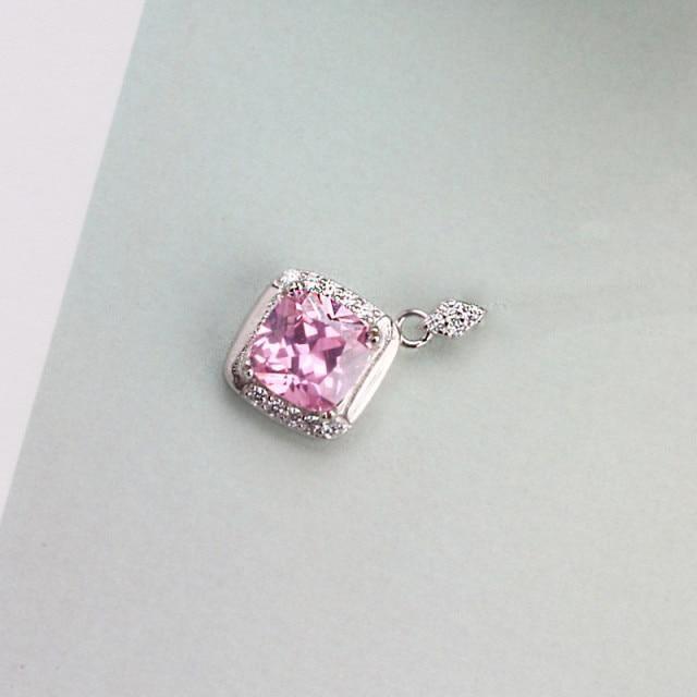 925 Silver AAA+ Cubic Zirconia Diamonds Colourful Fine Jewelry Pendants For Women - The Jewellery Supermarket