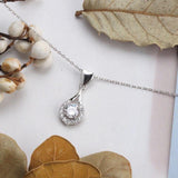 925 Silver AAA+ Cubic Zirconia Diamonds Colourful Fine Jewelry Pendants For Women - The Jewellery Supermarket