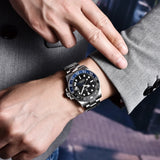 New Top Brand NH34 AR Coating Sapphire Glass Automatic Watch 100M Waterproof GMT Sports Mechanical Watches