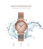 Top Luxury Brand Elegant Diamonds Crystal 1set Bracelet Watch -  Quartz Rhinestones Ladies Fashion Casual Watches