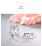 *NEW* Classic Luxury AAAA High Quality Simulated Diamonds Sterling Silver Fashion Ring - The Jewellery Supermarket