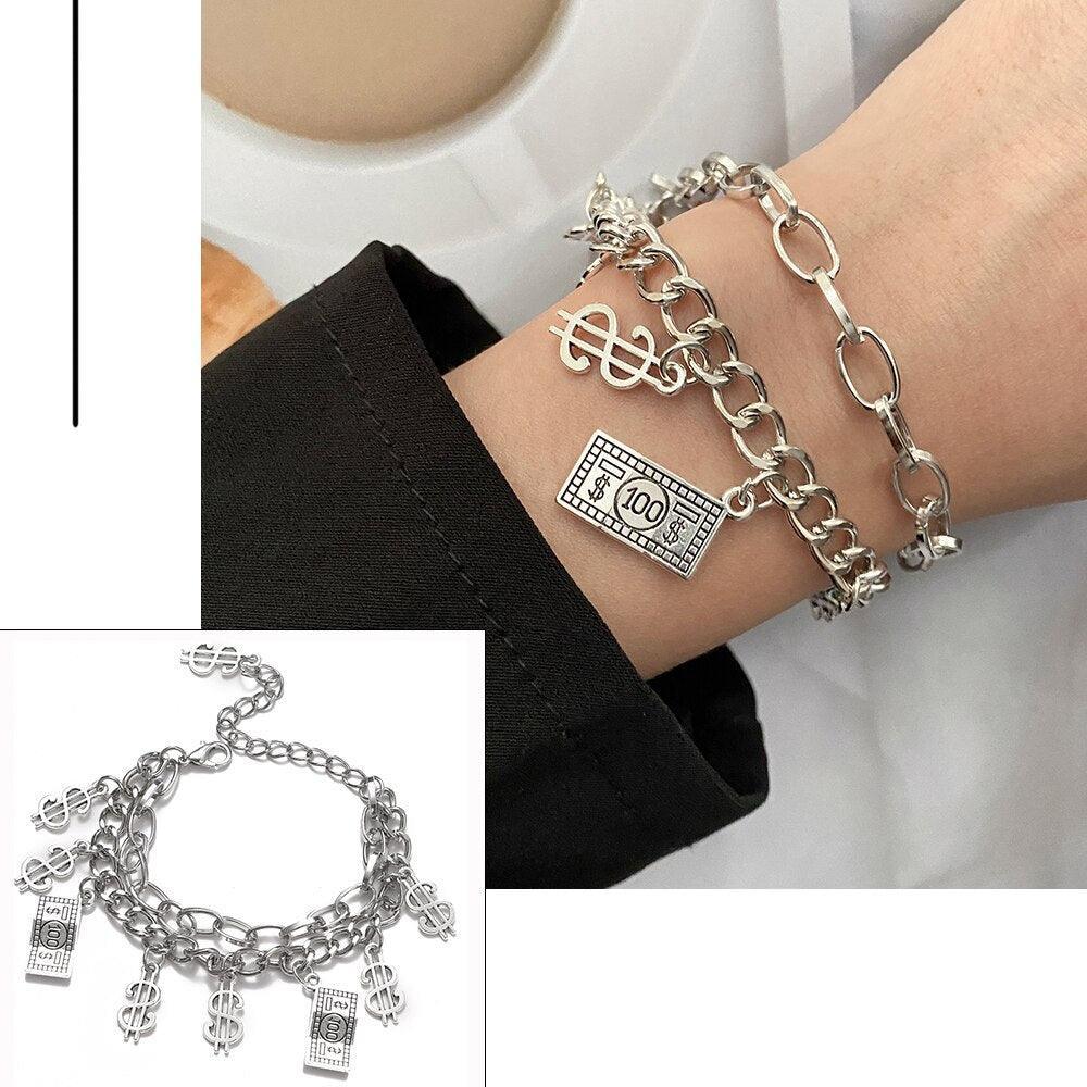 Bohemian Charm Bracelets for Women - Fashion Multilayer Beaded Chain Bracelets Set Jewellery - The Jewellery Supermarket