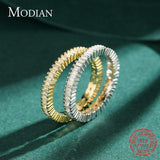 Amazing Real Silver Classic Sparkling Round Square AAAA Simulated Diamonds Rings - Luxury Fine Jewellery - The Jewellery Supermarket