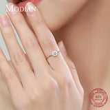 Authentic Delicate Red Simulated Diamonds Rings For Women - Wedding Fashion Statement Jewellery - The Jewellery Supermarket