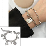 Bohemian Charm Bracelets for Women - Fashion Multilayer Beaded Chain Bracelets Set Jewellery - The Jewellery Supermarket