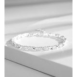 Fine Charming 925 Sterling silver Heart Lucky Clover Bracelets For women - Pretty Fashion Jewellery Gifts - The Jewellery Supermarket