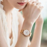 Top Luxury Brand Elegant Diamonds Crystal 1set Bracelet Watch -  Quartz Rhinestones Ladies Fashion Casual Watches