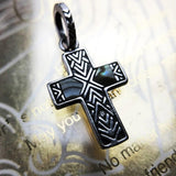 Brand New Personal Lucky Cross Summer Jewellery 925 Sterling Silver Ethnic Pendant For Women Men