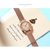 Top Luxury Brand Elegant Diamonds Crystal 1set Bracelet Watch -  Quartz Rhinestones Ladies Fashion Casual Watches