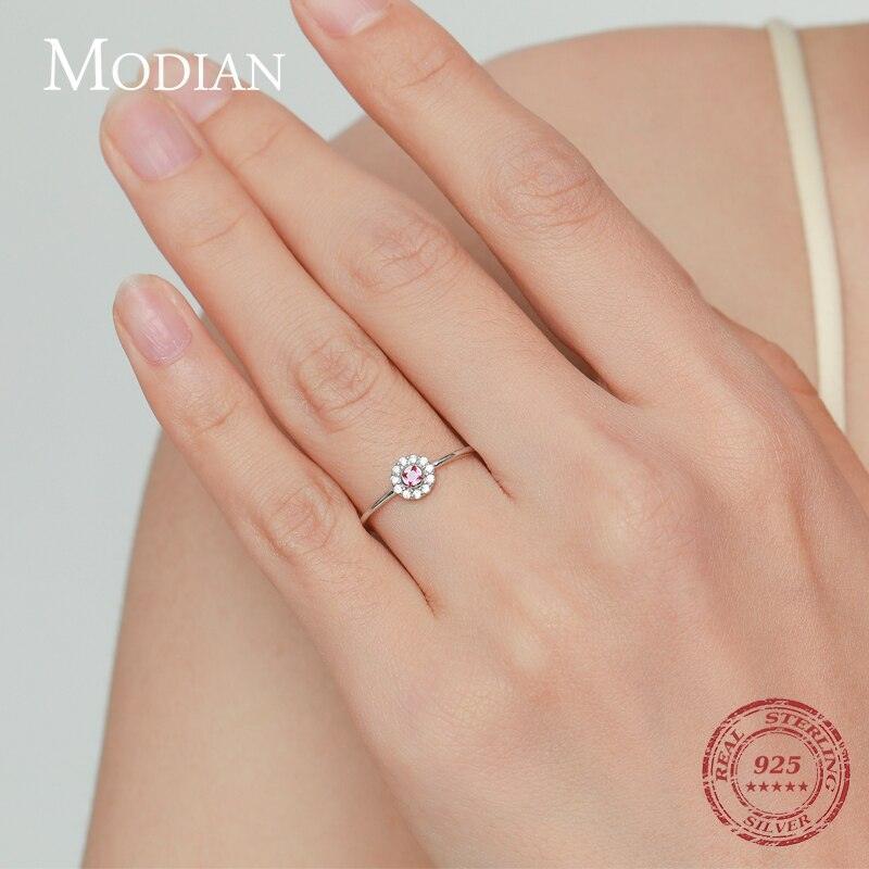 Authentic Delicate Red Simulated Diamonds Rings For Women - Wedding Fashion Statement Jewellery - The Jewellery Supermarket