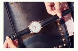 Top Luxury Brand Elegant White Flower 3D Engraving Dial Face Rhinestones Fashion Waterproof Ladies Watches
