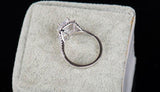 Top quality Brand AAAA Simulated Diamonds Sterling Silver Ring - Engagement Wedding Fine Jewellery Ring - The Jewellery Supermarket