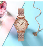 Top Luxury Brand Elegant Diamonds Crystal 1set Bracelet Watch -  Quartz Rhinestones Ladies Fashion Casual Watches