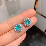 Hot Paraiba Tourmaline Blue Stone Aquamarine Earring Pendant Necklace Gemstone Ring Fine Jewel Sets - The Jewellery Supermarket