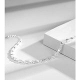 Fine Charming 925 Sterling silver Heart Lucky Clover Bracelets For women - Pretty Fashion Jewellery Gifts - The Jewellery Supermarket