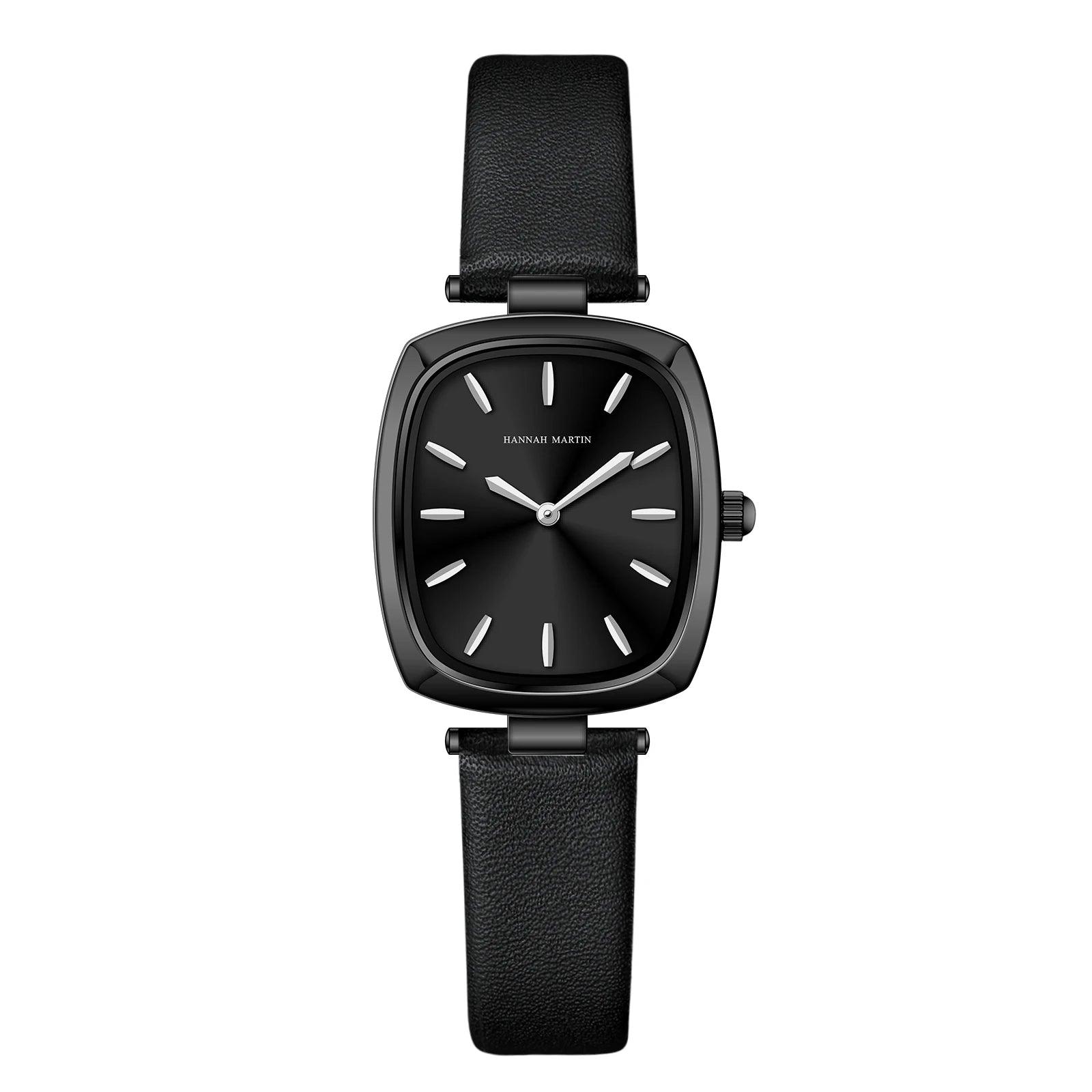 New Elegant Womens Top Brand Watch Original Leather Rose Gold Tone 3Bar Waterproof Fashion Quartz Watches for Women
