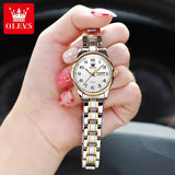 New Original Luxury Brand Stainless Steel Waterproof Quartz Women's Watches- Elegant Date Gift for Ladies