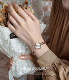 New 20mm Mini Gold Quartz Women's Watch - Fashion Lady Small Bracelet Chain Simple Ladies Watch - The Jewellery Supermarket