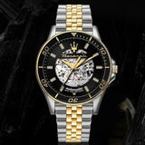 Maserati Sports Watch Men's Hollow Automatic Mechanical Fashion Perspective of European and American Watches