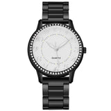 Elegant Dress Mesh Belt Rhinestones Quartz Watches Luxury Bracelet Quartz Watches for Women BusinessClock Relogio Feminino - The Jewellery Supermarket