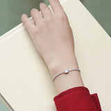 Amazing New In 1ct Emerald Cut Moissanite Diamond Link Bracelet for Women - Fine Jewellery with Real Sterling Silver - The Jewellery Supermarket