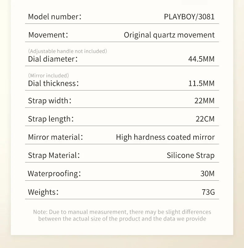 Stunning Top Brand Fashion Trend Elegant Original Silicone Strap Waterproof  Multifunction Quartz Wrist Watches