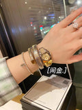 Cavalli Brand Fashion Snake Head Casual High-end Steel Quartz Zircon Diamonds Snake Shape Ladies Watches
