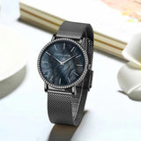Luxury Elegant Women Watch Rhinestone Stainless Steel Fashion Japanese Quartz Movement Waterproof Ladies Wristwatches