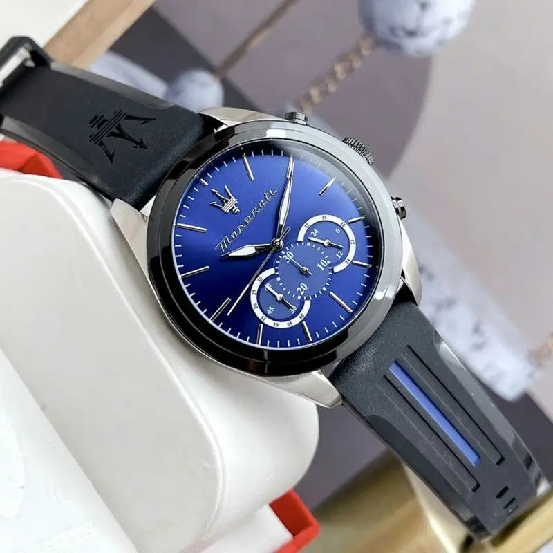 High Quality Maserati Trend Fashion Personality Explorer Series Multifunctional Chronograph High Quality Men's Watch