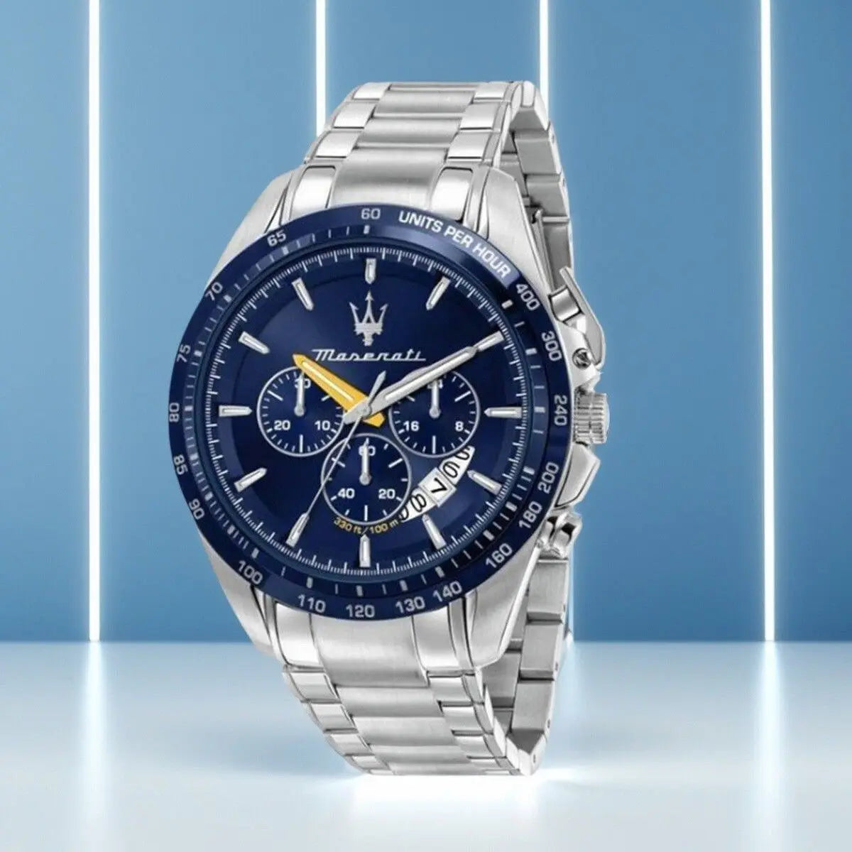 Original Maserati Watch Luxury Fashion Trend Explorer Big Dial Sports european and American Watches - Ideal Present