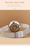 Luxury Dial Quartz Movement Stainless Steel Mesh Strap Fashion New Womens Watch Elegant Original Women Watches