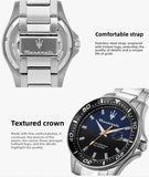 High Quality Maserati Waterproof Men's Business High-grade Green Water European and American Dial Quartz Watch