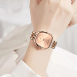 New Luxury Elegant Multifunction Ladies Watches. New Barrel Design Waterproof Quartz Wristwatches for Women