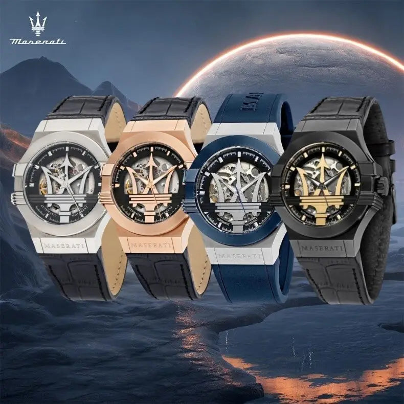 Maserati Mechanical Watch POTENZA Power Series Trident Fashion Mechanical Exquisite European American Watch