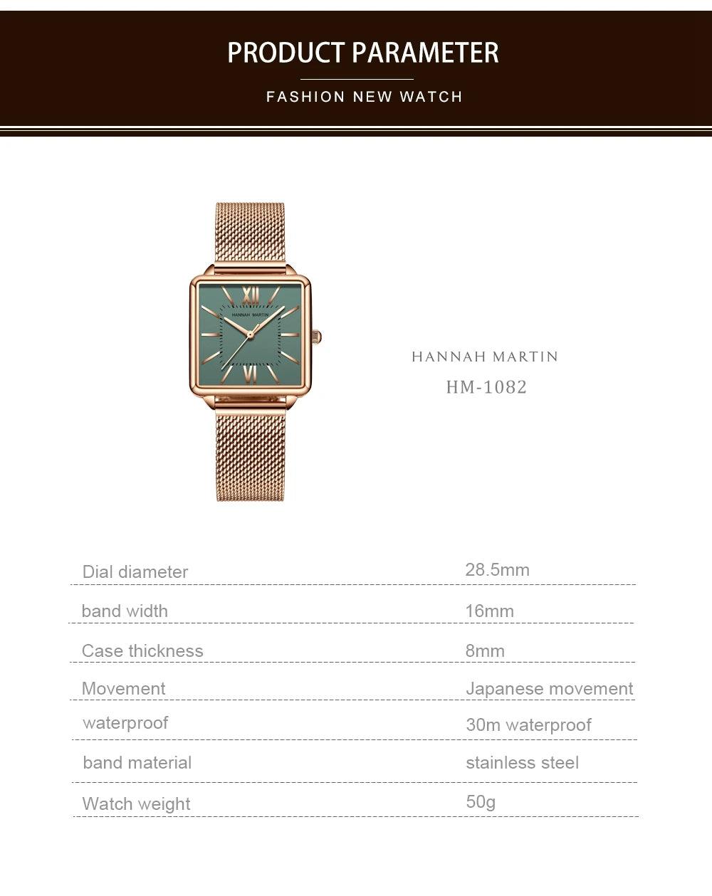 Top Brand Elegant Quartz Movement Stainless Steel Wristwatch 3ATM Waterproof Fashion Original Mesh Women Watches