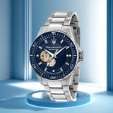 Maserati Hollowed Out automatic Mechanical Watch Europe and the United States Big Dial Leisure Business Wrist Watch