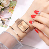 Elegant Fashion Luxurious Top Brand New Quartz Movement Wristwatches 3ATM Waterproof Women's Casual Watches