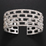 Trending Rhinestone Fashion Crystal Bangle Bracelets for Women - Elegant Hand Jewellery Bracelets