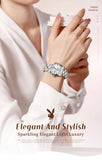 New Original Luxury Women Watch Waterproof Calendar Luminous Stainless Steel Elegant Fashion Quartz Wristwatches