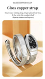 New Arrival High-End Snake Shaped Zircon Diamonds Inlaid Women's Retro Lightweight Luxury Quartz Watches