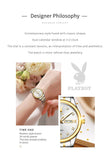 Elegant Fashion Luxury Brand Stainless Steel Waterproof Calendar Luminous Original Quartz Women's Wristwatches