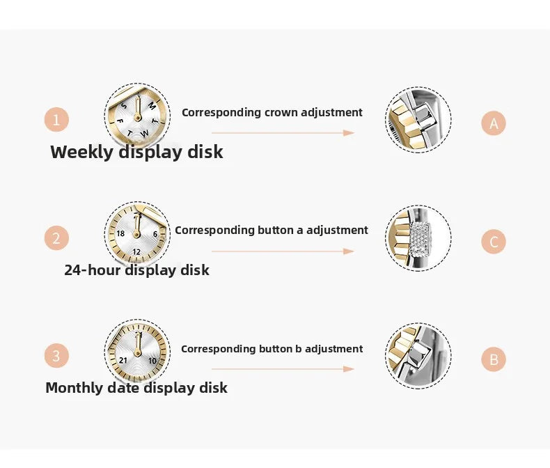 Original Maserati Blue Gold Men's Luxury Gold Fashion Trend Dial European and American Business watch