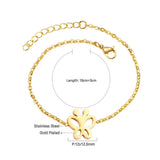 Simple Trendy Charm Bracelets for Women - Stainless Steel Infinity 8 Snowflake Hamsa Hand Tiny Chain Jewellery - The Jewellery Supermarket