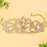 New Hollow Water Drop Rhinestone Bracelet Bangle for Women - Fashion Bangle Adjustable Jewellery