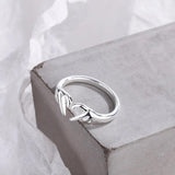 New Popular Romantic Heart Hand Hug Fashion Ring for Women and Girls -  Silver Color Punk Gesture Fashion Gift - The Jewellery Supermarket