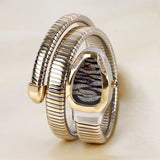 Unique Top Quality Snake Shape Creative Design Pattern Dial Women's Watches Quartz Ladies Watch Fashion Wristwatches