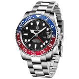 New Top Brand NH34 AR Coating Sapphire Glass Automatic Watch 100M Waterproof GMT Sports Mechanical Watches
